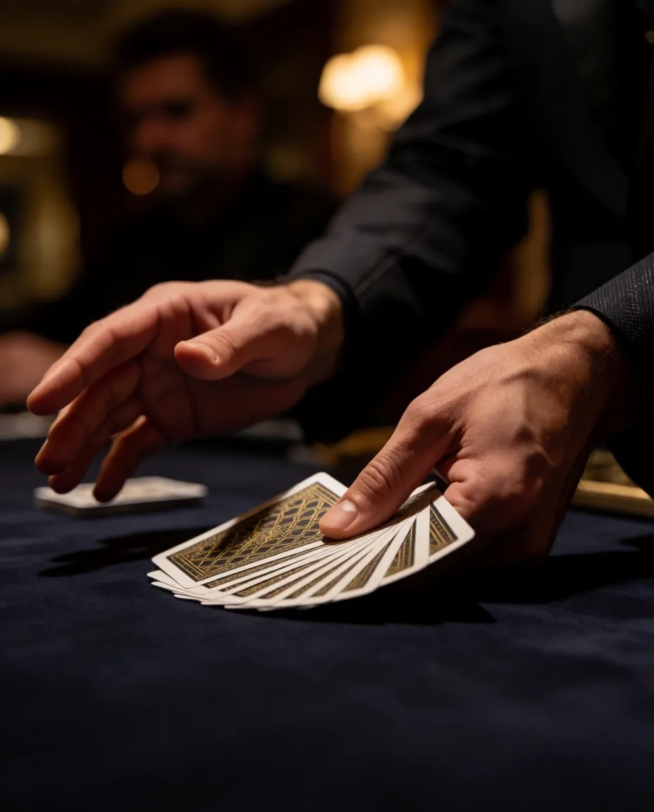 Précision du croupier