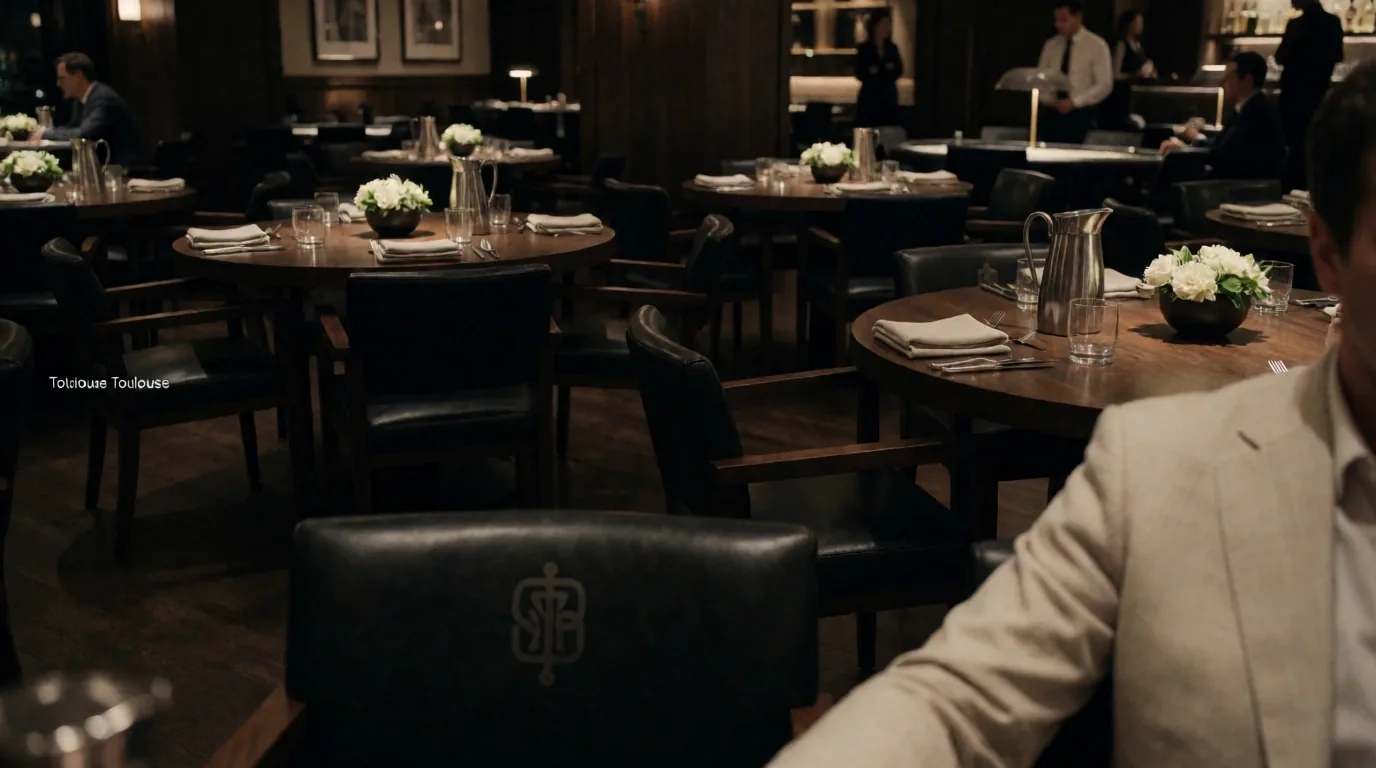 Ambiance feutrée du restaurant Playercompa