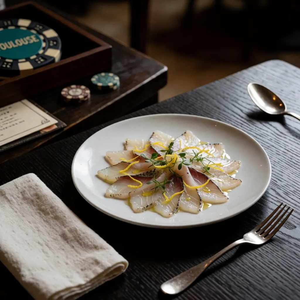 Carpaccio de Bar